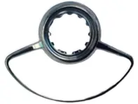 Horn Ring, Chrome. Porsche 356 - 35647208 - 356 47 209