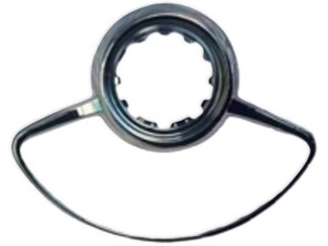 Horn Ring, Chrome. Porsche 356 - 35647208 - 356 47 209
