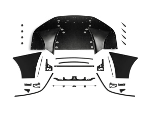 Front bumper lower splitter kit. Porsche 991.1 GT3 RS