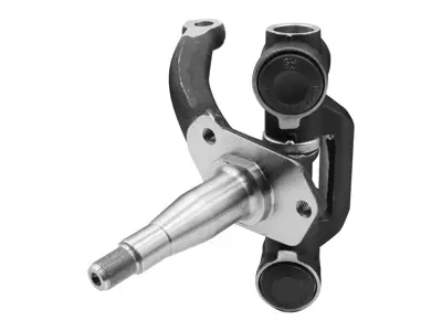 Front steering knuckle with mounting bar. Porsche 356B - 69534104300, 69534104400, 64434165100, 64434165200, 69534199300, 35641446, 644341007 X, 644341008 X - 1641400378, 1641400388