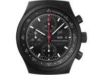 Porsche Chronograph 1 All Black Wall Clock, Black. - WAP0701500RIND