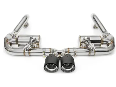 Exhaust System Valvetronic. Porsche Cayman GT4 / 981 Boxster Spyder - 98111192106, 98111192206, 98111136160, 98111136161, 98111136162 - FS.POR.981GT4.VLV