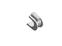 Anti roll bar bush clamp. Porsche 95B Macan - 95B511439