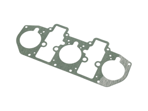 Gasket for Weber 40 series 3 barrel carburettor. Porsche 911 / 914-6 - 90110093700, 90110063701 - 911499-02