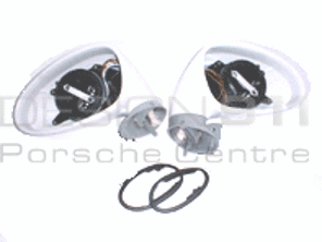 Teardrop mirrors kit. Porsche 928