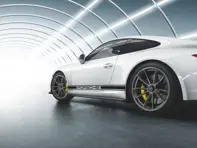 Side decorative stripes with PORSCHE logo. Porsche 991 turbo / GT2 RS / GT3 RS - 99104480165, 99104480166, 99104480167, 99104480168