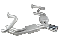 Sport exhaust manifold with boxes, Sebring style. Porsche 356 - 1620101100, PO-92750, 61611101005 - 1620101100