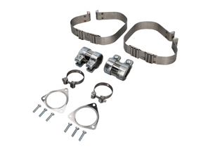 Exhaust fitting kit. Porsche 997 Carrera 3.6L / 3.8L MKII - 99711111330, 90091000303, 99711311931, 90006736201, 99711122030, 99711124030, 90007536502, N01024426, N  01024426