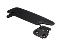 Sun visor - LEFT, Black. Porsche 981 Boxster 2012-16 / 982 Boxster 2017>> / 981 Boxster Spyder 2016 - 98173103128OF7, 98173103132OF7, 98173103136OF7, 98173103144OF7, 98173103156OF7, 982857551AHOX7
