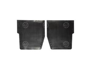 Rubber floor mats rear. Porsche 356B T6 / 356C - 64455112106, 64455112206 - NLA55112106