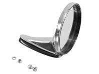 Door mirror round flat. Porsche 911 65-75 - 90173111102, 90173111101, 90173111100, 90173111102