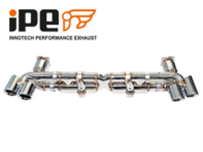 iPE Exhaust Cat-Bypass with Muffler. Porsche 991 Turbo / Turbo S - 1P991T-11-N000-1S, 1P991T11N0001S