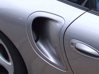 Side Air Vents Turbo. Porsche 996 Turbo - 99650436101G2X, 99650436201G2X