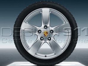19' Cayman S Alloy  Wheels & Winter Tyres Original Porsche for 981 Boxster / 981 Cayman - 98104460027, 98104460028, 98104460007, 98104460008