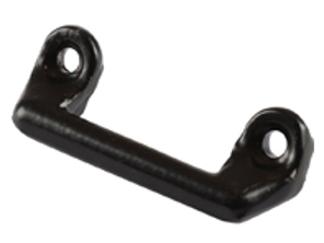 Rear seat strap locking hook, Black. Porsche 911 1965-79 - 90155580120, 477885761, 477885761A - A167588774, C781A, 1689550200