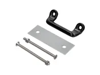 Rear seat strap locking hook, Black. Porsche 911 1965-79 - 90155580120, 477885761, 477885761A - A167588774, C781A, 1689550200
