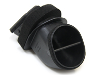 Hot air elbow, upper. Porsche 964 / 993 - 96457204600, 96457204500