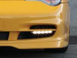 Daytime Running Lamps (DRL) LED for Porsche 911 (996) C2  TECHART - 096.180.102.009-01BLK, 09618010200901BLK
