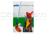 Enamel Plate Porsche Classic Sport der Persönlichkeit - PCG00099912