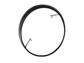 Headlamp outer bezel, Black. Porsche 911 1965-86 - 91163193300, 90163110201, 91163112900 - LTG11.3.122