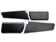 Door pocket bins (Set of 4). Porsche 911 1969-73 - 90155500010, 90155500011, 90155501500, 90155501600, 90155503721, 90155503821