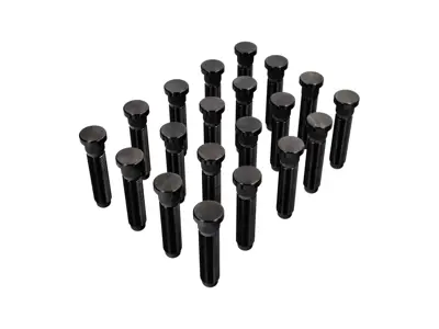 Wheel Hub Stud Titanium SET OF 20 +15mm Longer. Porsche 911 / 944 / 914 / 924 / 964 / 993 / 968 - 99333167102, 90133167101, 91133167100, 1660400300, 90434167100, 90134167105