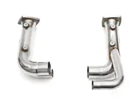 Exhaust Catbypass Pipes (for PSE). Porsche 991.2 Carrera - 9P1254450A, 9P1254450AX, 9P1254400A, 9P1254400AX