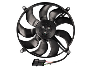 Radiator cooling fan 650W with carrier. Porsche 992.1 - 992959447A