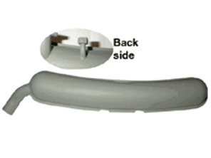 Exhaust Muffler / Silencer Rear box. Porsche 911 1973-75 2 IN / 1 OUT 60mm outlet USA spec - 91122092211USA, 92211USA, 92.211USA, 1620608000
