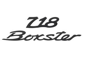 Porsche Two-piece magnet set with logo - 718 Boxster - WAP0502070PBXT