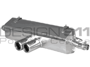 Exhaust Mufflers / Silencers Rear. Porsche 986 Boxster  REMUS - 6880010506R