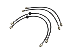 Stainless steel brake hoses. Porsche Cayenne (955) Turbo 4.5L 2002>> - DHK819