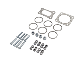 Mounting kit for heat exchangers on Porsche 964 - 99311119500, 99908500102, 90007428202, 99908405202, 96411119800, 96411119205
