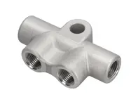 Brake Line Distributor T-Piece. Porsche 993 Turbo / 993 Carrera RS 1994-98 - 99335576026, 99335576025