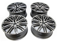 20' STYLE 98B Turbo Alloy Wheels SET OF 4 Porsche 981 Boxster / 981C Cayman