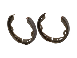 Handbrake shoes (set of 4). Porsche Panamera 970 / 981 Boxster / 981C Cayman / 991 Carrera / 992 - 97035299300, 97035299301, 97035299302, 298698533, 971698533, 9290, 971698533E, 971698533C, 971698533D, 971698533AA