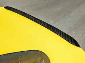 Mini Gurney Flap for OEM wing in Dry Carbon Fibre. Porsche 718 Cayman GT4 RS - SRMGFOEM