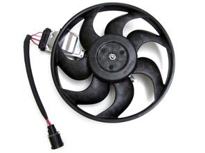 Radiator water fan DC. Porsche 955 Cayenne / 957 Cayenne - 95562413401, 95562413400, 95562414600