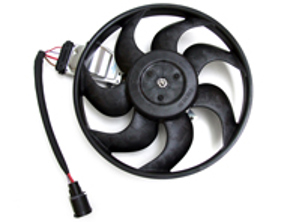 Radiator water fan DC. Porsche 955 Cayenne / 957 Cayenne - 95562413401, 95562413400, 95562414600