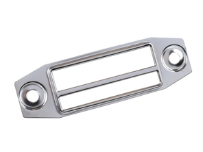 Radio cover, chromed, for Blaupunkt Bremen, Hamburg, Frankfurt etc. Porsche 356 / 914 - EQ000902, 1601850600