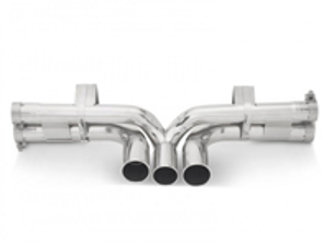 Sports exhaust rear straight pipe Porsche 997 GT3 and GT3 RS