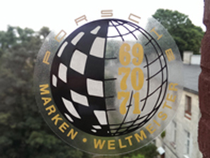 Porsche Weltmeister 69 / 70 / 71 window sticker - 91170110322 - CB.911.070.070