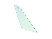 Front fixed 1/4 window glass, Green Tint. Porsche 911 69-89 COUPE / 964 COUPE - 91154251100, 91154251200