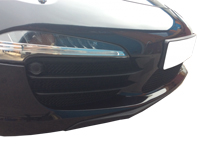 Front bumper stainless steel grille set ZunSport. Porsche 991.1 C2 (with parking sensors) - ZPR62715, ZPR62715B, ZPR62715, ZPR62715B