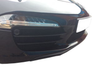 Front bumper stainless steel grille set ZunSport. Porsche 991.1 C2 (with parking sensors) - ZPR62715, ZPR62715B, ZPR62715, ZPR62715B