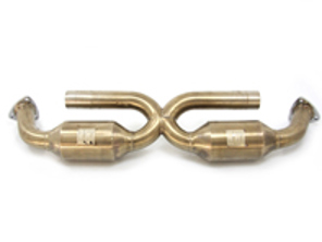 Exhaust catalytic converter bypass X-Pipes DesignTek for Porsche 997