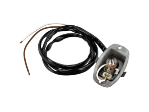 License / number plate light bulb holder. Porsche 356 B/C - 64463160100