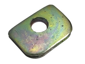 Cover plate top mount. Porsche 911 1970>> / 930 / 914 - 91150193400, 90006706303 - 9400006, 911819-000, 911819/000
