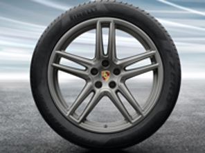 20' Macan Turbo Alloy Wheels & Summer Tyres Original Porsche - 95B044665F