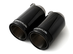 Exhaust tail pipe set Porsche 987 Gen 1 Boxster and Cayman 2006-2009 - 002698CBR, 6861061500, 0026 98CBR